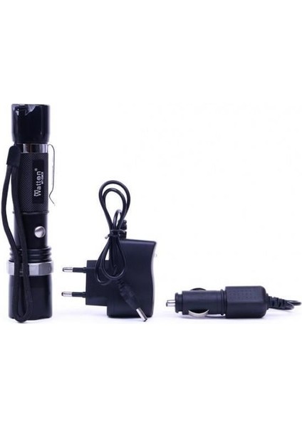 Zoomlu Şarjlı El Feneri Ampul Ömrü 100000 Saat Kamp Fener Lamba fiyatları