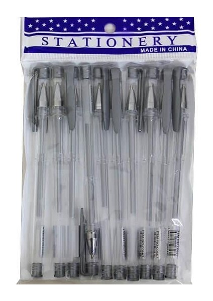 Tükenmez Kalem Sarı Mürekepli 10'lu Deste 10!lu Paket fırsatları