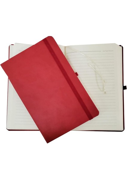Kırmızı Deri Defter