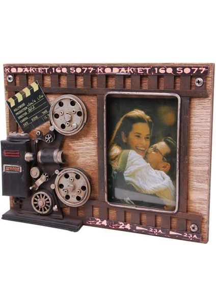 Metal Çerçeve Sinema Projektörü Dekorlu Dekoratif Hediyelik modelleri