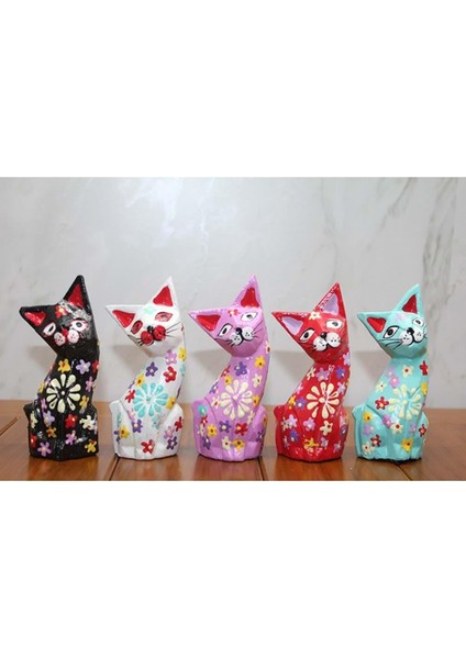 Ahşap 5'li Kedi Seti fiyatları