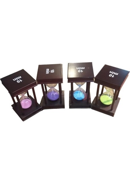 Dekoratif Ahşap Kum Saati 10 Dakika 13.5cm fiyatları