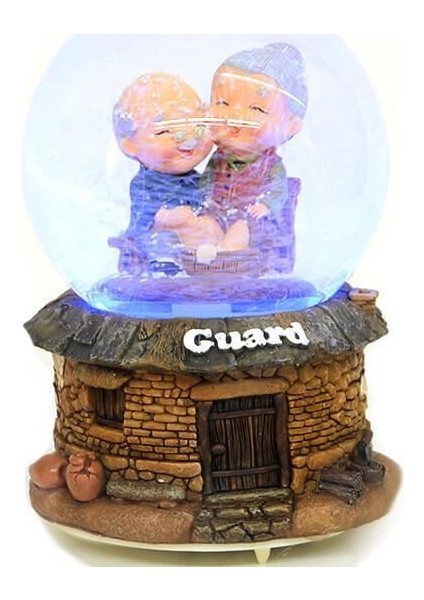 Karküresi Dede Nine Temalı Müzikli Işıklı Dekoratif Hediyelik fırsatları