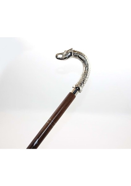 Fil Başlıklı Pirinç Baston