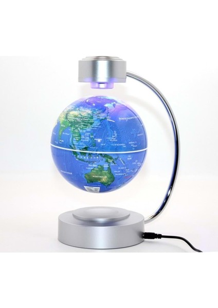 Mıknatıslı Ortada Dönen Dünya Küre