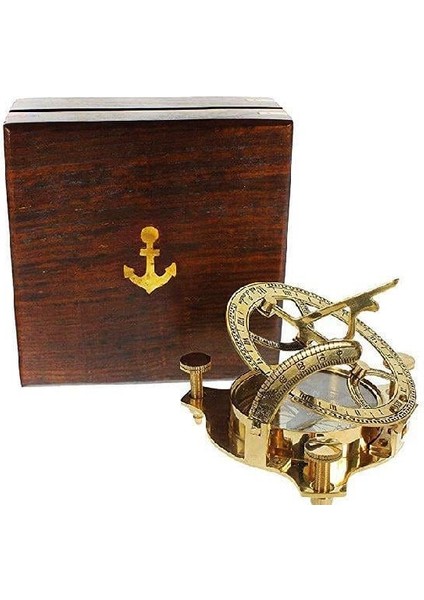 Pusulalı Güneş Saati Dekoratif Hediyelik modelleri