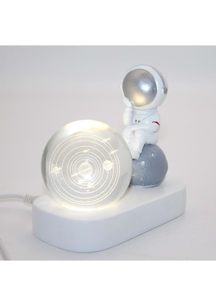 Astronot Ledli Küre Dekoratif Hediyelik fiyatları