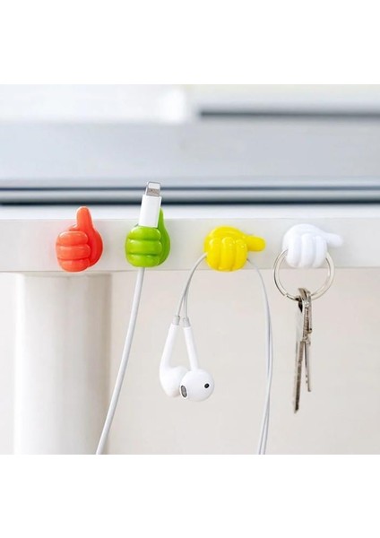 El Şeklinde Kauçuk Çok Amaçlı Kablo Tutacak 10 Adet fiyatları