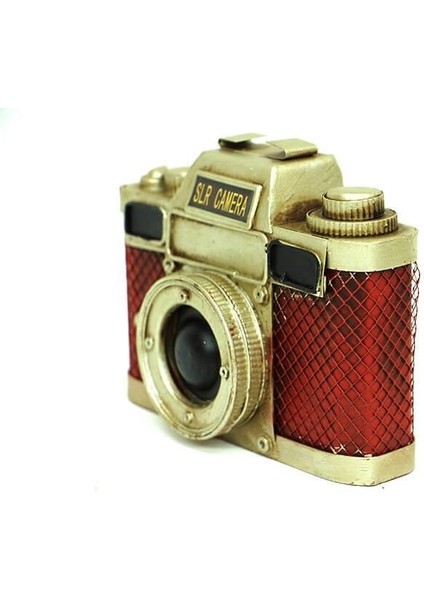 Dekoratif Metal Fotoğraf Makinesi Obje Biblo Vintage Hediyelik fiyatları