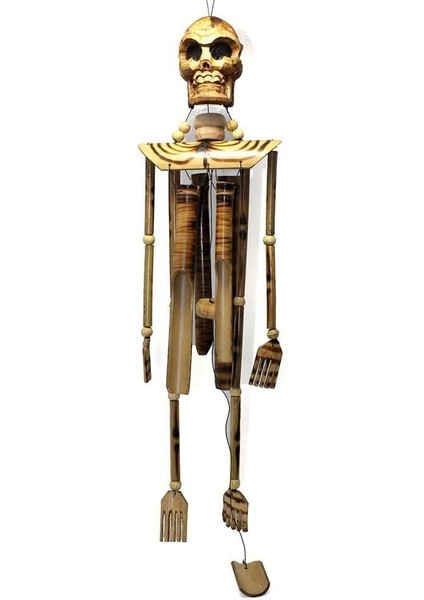 Ahşap Iskelet Figürü