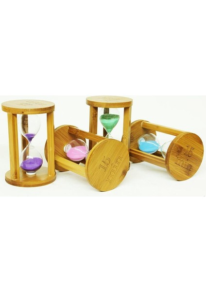 Kum Saati Ahşap 15 Dakika Dekoratif Hediyelik modelleri
