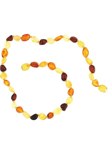 Bebek Damla Kehribar Diş Kolye modelleri