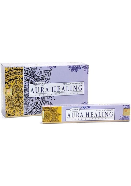 Aura Healıng Aromalı Tütsü 240 Adet Çubuk Tütsü