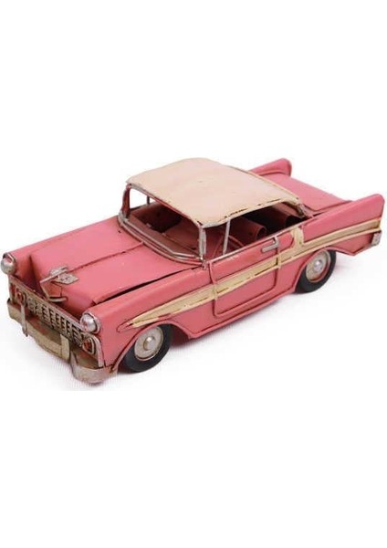 Dekoratif Metal Araba Vintage Biblo Ev Ofis Hediyelik