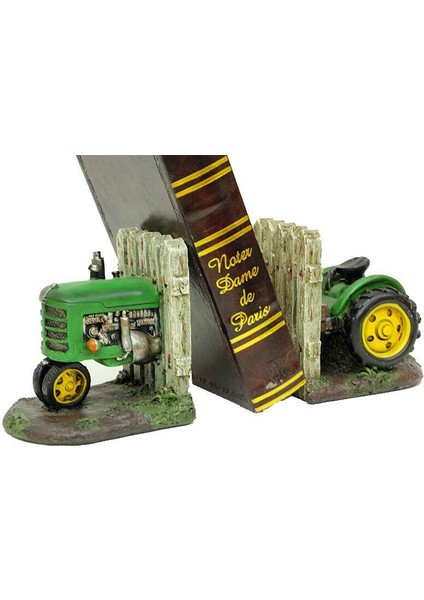 Kitap Stoper Traktör Yeşil Dekoratif Hediyelik fiyatları