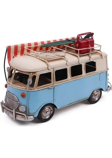 Dekoratif Metal Minibüs Tenteli Vintage Vosvos Hediyelik fiyatları