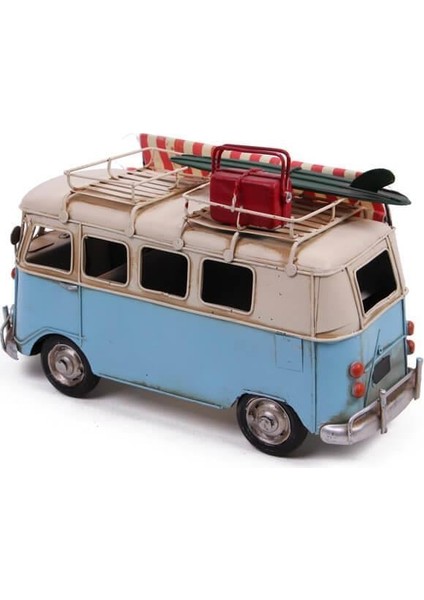 Dekoratif Metal Minibüs Tenteli Vintage Vosvos Hediyelik fırsatları