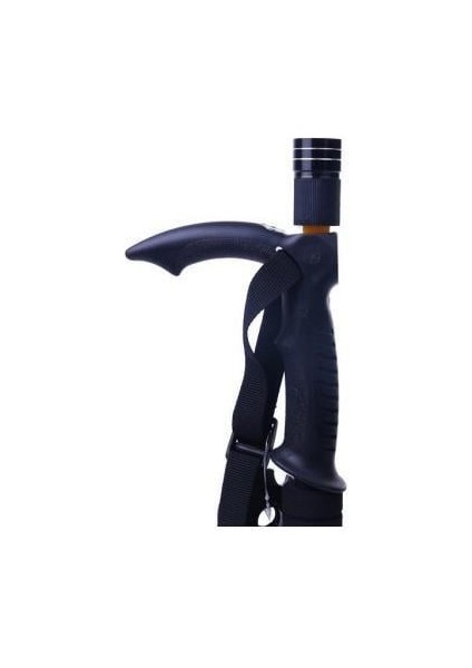 Işıklı Baston Fenerli Işıklı Pusulalı ve Amortisörlü Baston