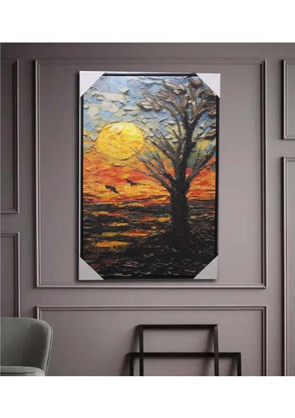 Duvara Asmalı Yağlı Boya Pano