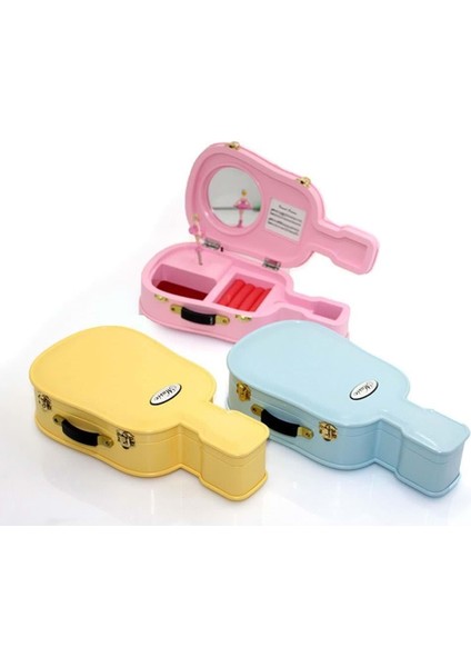 Kurmalı Gitar Müzik Kutusu ve Takı Kutusu Dekoratif Hediyelik fiyatları