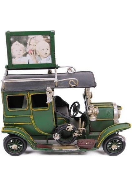 Dekoratif Metal Araba Çerçeveli Biblo Hediyelik fiyatları