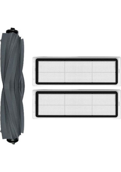 Dreame Bot L10S ULTRA/ PRO- S10 PRO, S10+, X10+(PLUS)XIAOMI Vacuum Mop Yedek Filtre Fırça Seti- 3 Parça