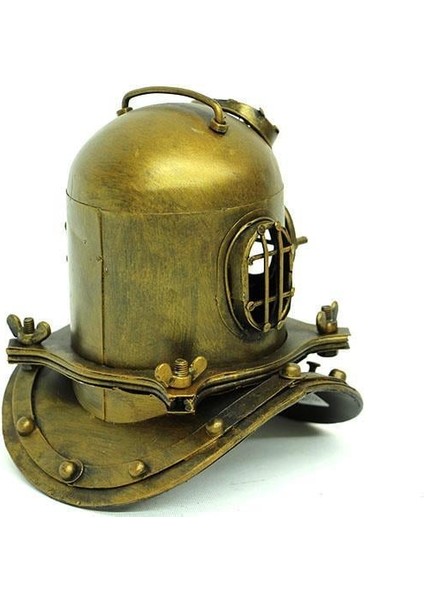 Dekoratif Metal Dalgıç Başlığı Vintage Biblo Ev Ofis Hediyelik modelleri