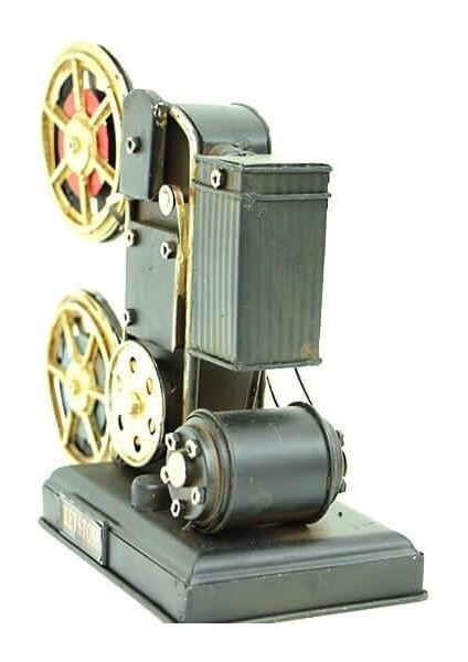 Dekoratif Metal Projektör Obje Biblo Vintage Hediyelik fiyatları