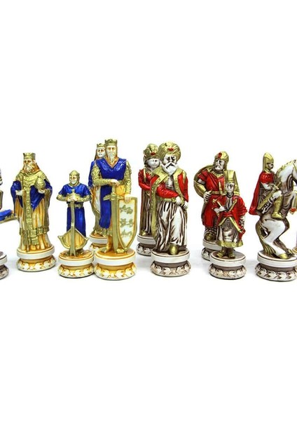 Satranç Taşı Polyester Büyükboy Osmanlı Haçlı Dekoratif Hediyelik modelleri