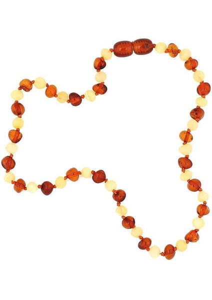 Bebek Damla Kehribar Diş Kolye modelleri