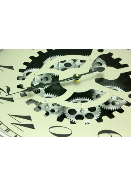 Saat Çarklı Askılı Duvar Saati Dekoratif Ev Ofis Hediyelik fırsatları