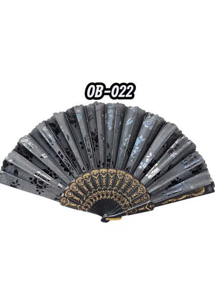 Plastik Kumaş Yelpaze 12'li OB-022