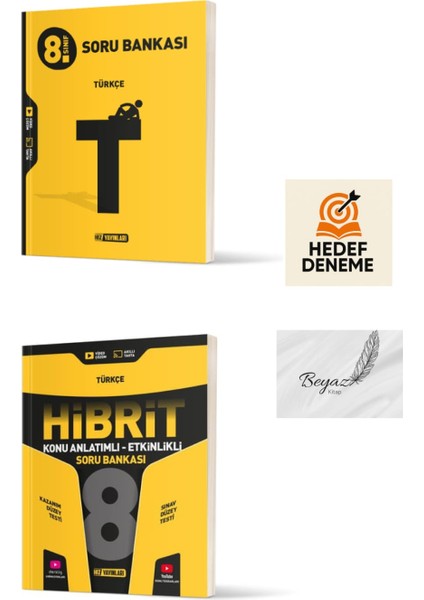 Hız 8.sınıf Türkçe Soru Hibrit Türkçe Konu Anlatımlı Soru Bankası Hedef Deneme