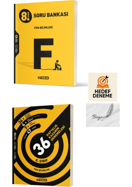 Hız 8.sınıf Fen Bilimleri Soru Bankası 36 Haftalık Fen Bilimleri Denemeleri Hedef Deneme