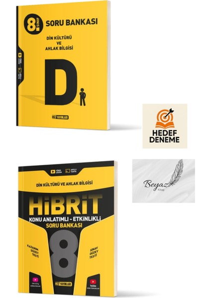 Hız 8.sınıf Din Kültürü ve Ahlak Bilgisi Soru Bankası Hibrit Din Kültürü ve Ahlak Bilgisi Konu Anlatımlı Soru Hedef Deneme