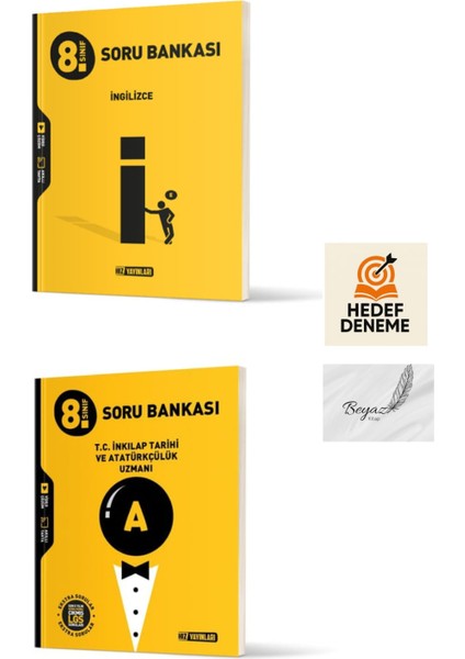 Hız 8.sınıf Ingilizce Soru Bankası Inkılap Tarihi ve Atatürkçülük Uzmanı Soru Bankası Hedef Deneme