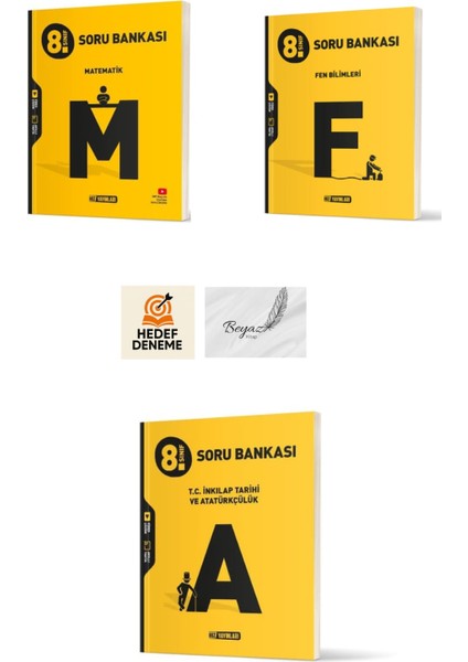 Hız 8.sınıf Matematik Fen Bilimleri Inkılap Tarihi ve Atatürkçülük Soru Bankası Hedef Deneme