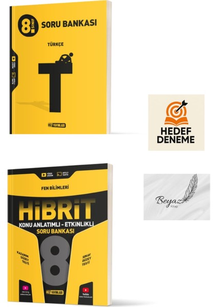 Hız 8.sınıf Türkçe Soru Hibrit Fen Bilimleri Konu Anlatımlı Soru Bankası Hedef Deneme