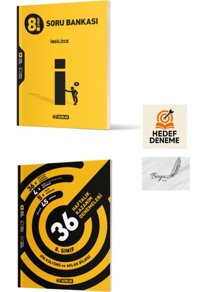 Hız 8.sınıf Ingilizce Soru Bankası 36 Haftalık Din Kültürü ve Ahlak Bilgisi Denemeleri Hedef Deneme