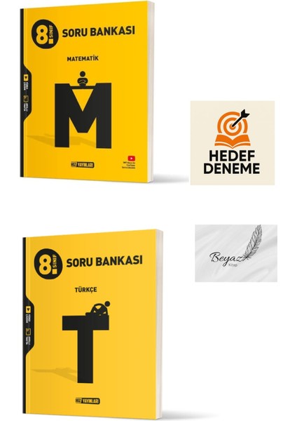 Hız 8.sınıf Matematik Türkçe Soru Bankası Hedef Deneme