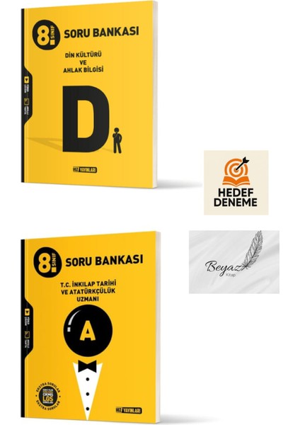 Hız 8.sınıf Din Kültürü ve Ahlak Bilgisi Soru Bankası Inkılap Tarihi ve Atatürkçülük Uzmanı Hedef Deneme