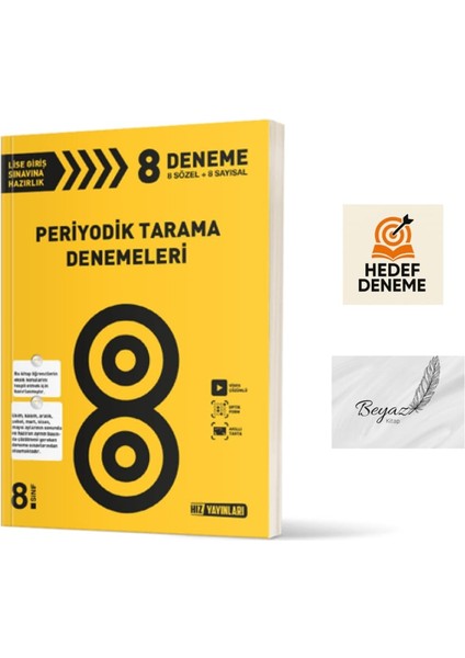 Hız 8.sınıf Periyodik Tarama Denemeleri Hedef Deneme