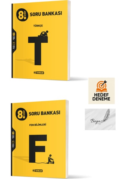Hız 8.sınıf Türkçe Fen Bilimleri Soru Bankası Hedef Deneme