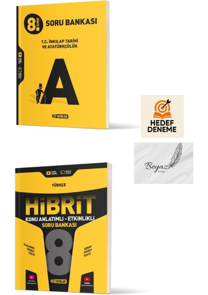 Hız 8.sınıf Inkılap Tarihi ve Atatürkçülük Soru Bankası Hibrit Türkçe Konu Anlatımlı Soru Bankası Hedef Deneme
