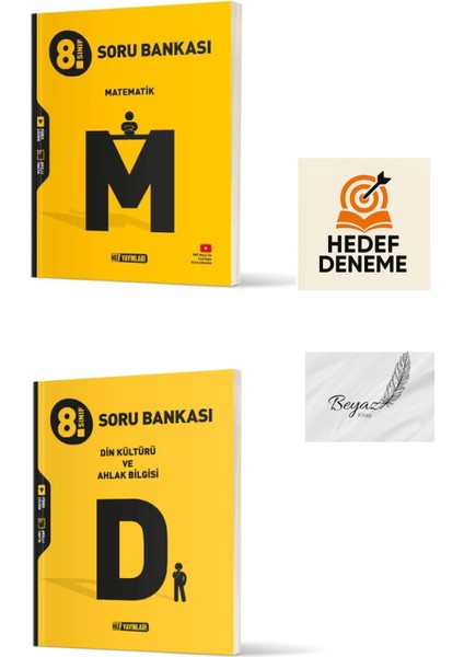 Hız 8.sınıf Matematik Din Kültürü ve Ahlak Bilgisi Soru Bankası Hedef Deneme