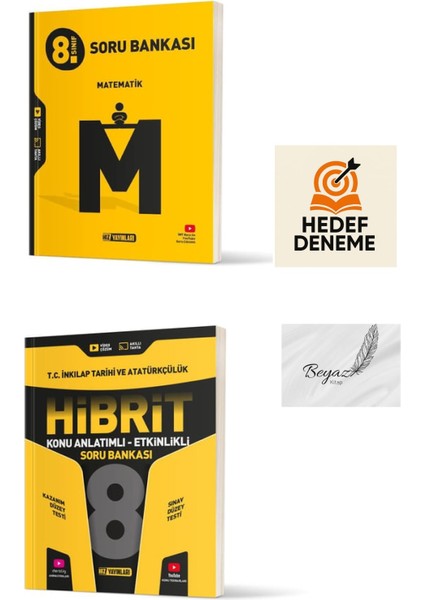Hız 8.sınıf Matematik Soru Hibrit Inkılap Tarihi ve Atatürkçülük Konu Anlatımlı Soru Bankası Hedef Deneme