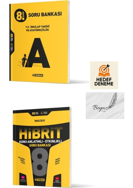 Hız 8.sınıf Inkılap Tarihi ve Atatürkçülük Soru Bankası Hibrit Ingilizce Konu Anlatımlı Soru Bankası Hedef Deneme