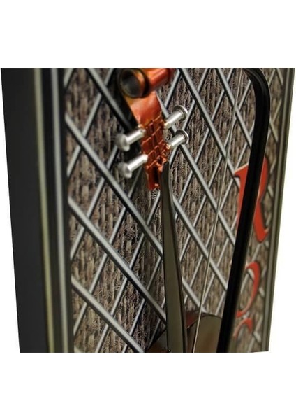 Pano Keman Dikey Vintage Müzik Temalı Dekoratif Ev Ofis Hediyelik fırsatları