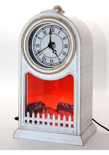 LED Işıklı Saatli Şömine fiyatları