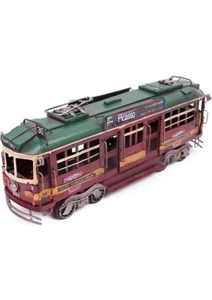 Dekoratif Metal Piccaso Treni Vintage Biblo Hediyelik indirimleri